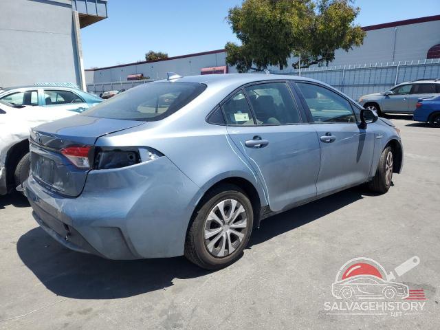 JTDEBRBE1LJ005400 2020 TOYOTA COROLLA photo no. 3