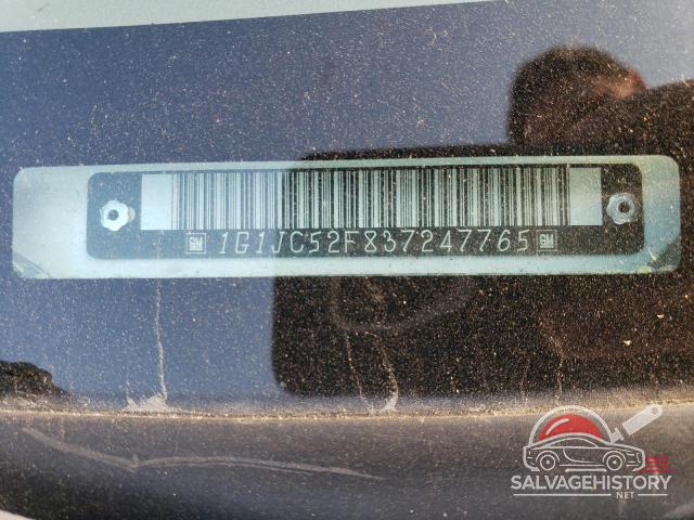 1G1JC52F837247765 2003 CHEVROLET CAVALIER photo no. 12