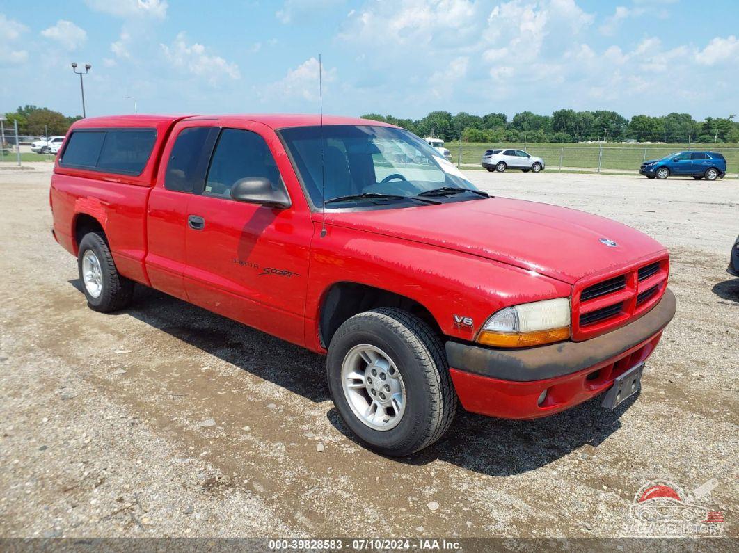 1B7GL22X2WS743333 1998 DODGE DAKOTA photo no. 11
