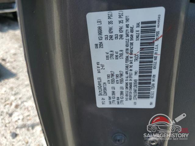 1D7HU16N07J583549 2007 DODGE RAM 1500 photo no. 12