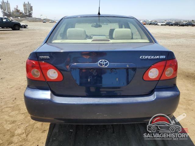 1NXBR32E76Z707635 2006 TOYOTA COROLLA photo no. 6