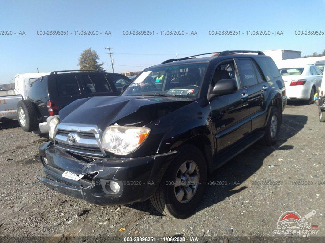 JTEBU14R478091955 2007 TOYOTA 4RUNNER photo no. 2