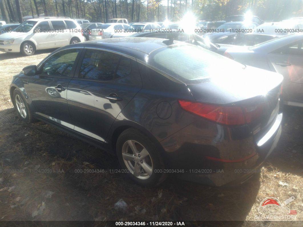 KNAGM4A71F5536227 2015 KIA OPTIMA photo no. 3