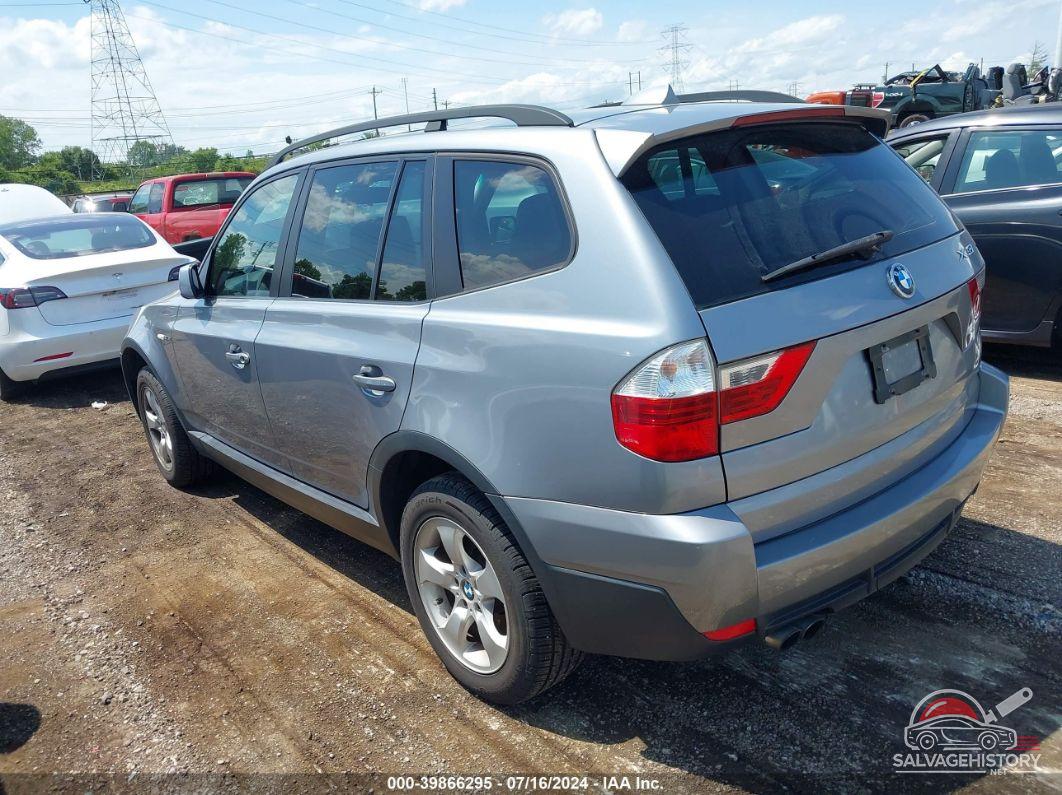 WBXPC93467WJ00302 2007 BMW X3 photo no. 3