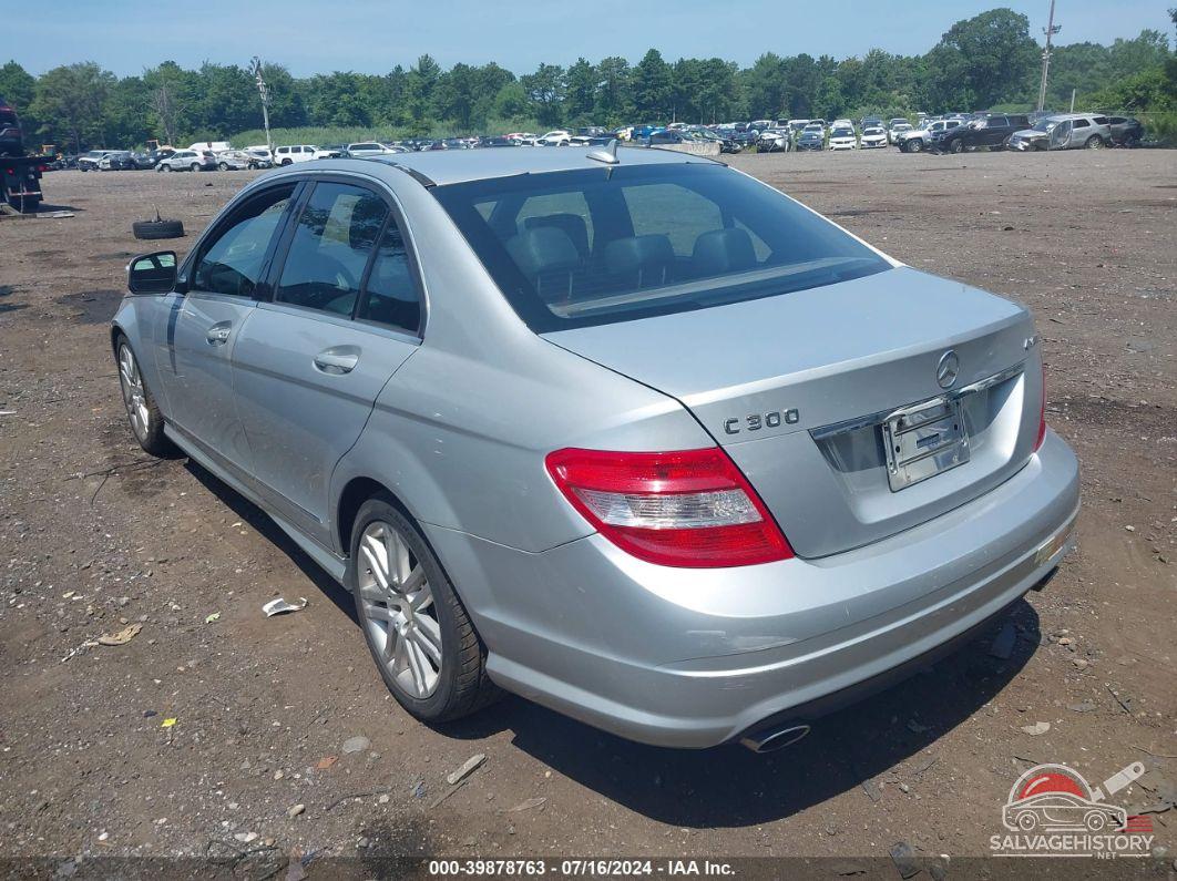 WDDGF81X39R084644 2009 MERCEDES-BENZ C 300 photo no. 3