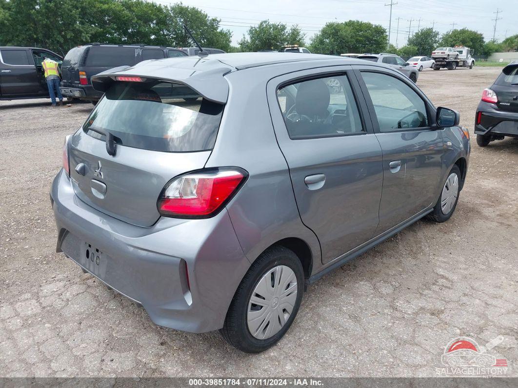 ML32AUHJ7MH013736 2021 MITSUBISHI MIRAGE photo no. 4