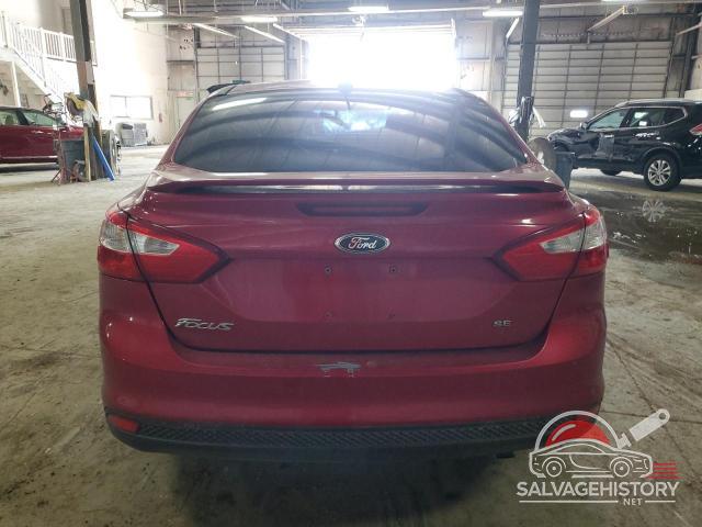 1FAHP3F25CL278605 2012 FORD FOCUS photo no. 6