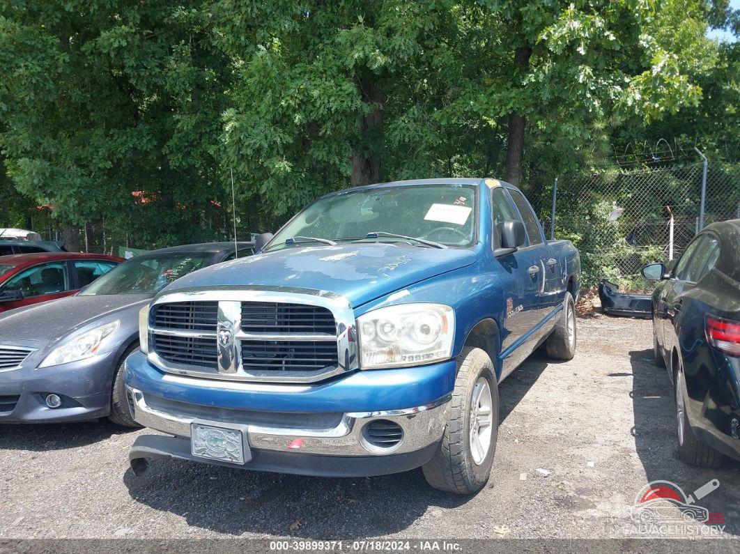 1D7HA18N26S642633 2006 DODGE RAM 1500 photo no. 2
