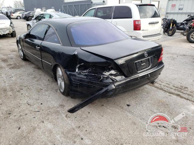 WDBPJ75J32A028134 2002 MERCEDES-BENZ CL-CLASS photo no. 9