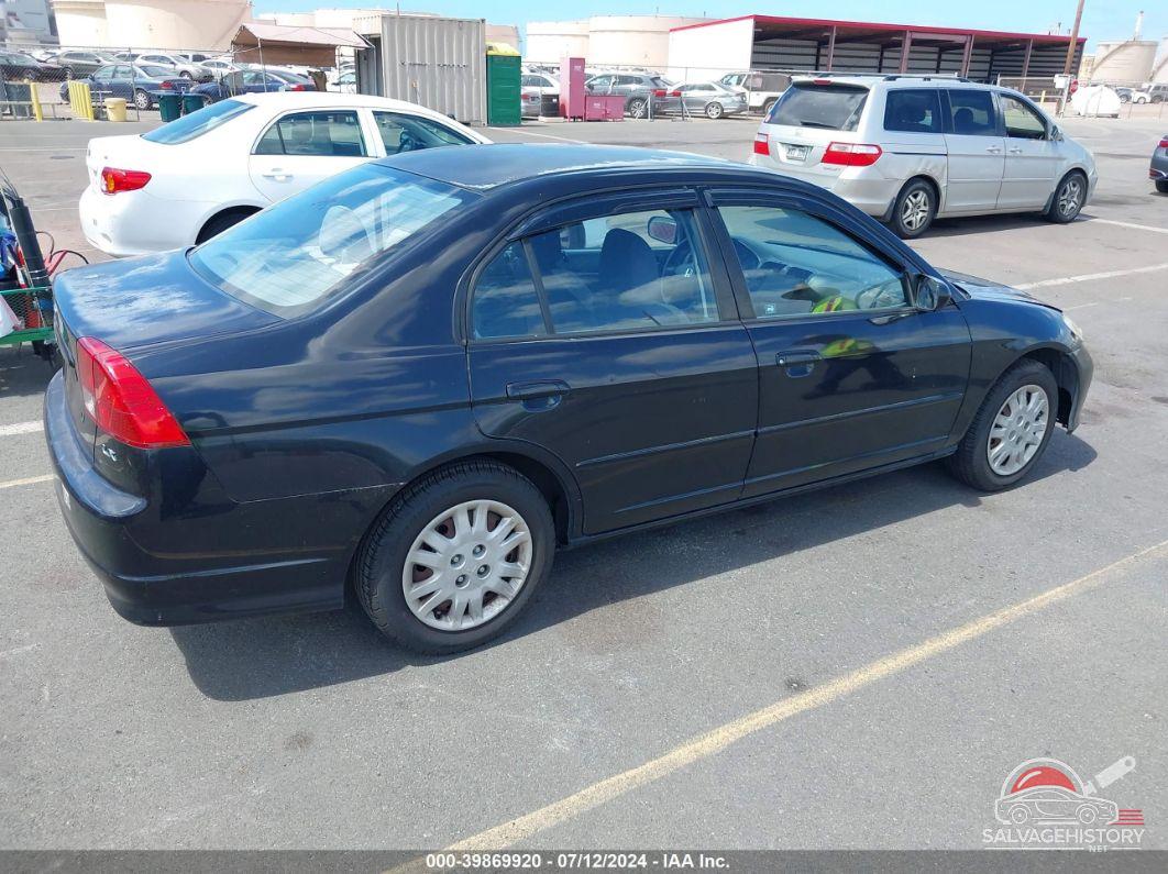 2HGES16564H642959 2004 HONDA CIVIC photo no. 4