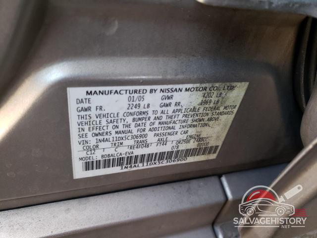 1N4AL11DX5C306900 2005 NISSAN ALTIMA photo no. 13