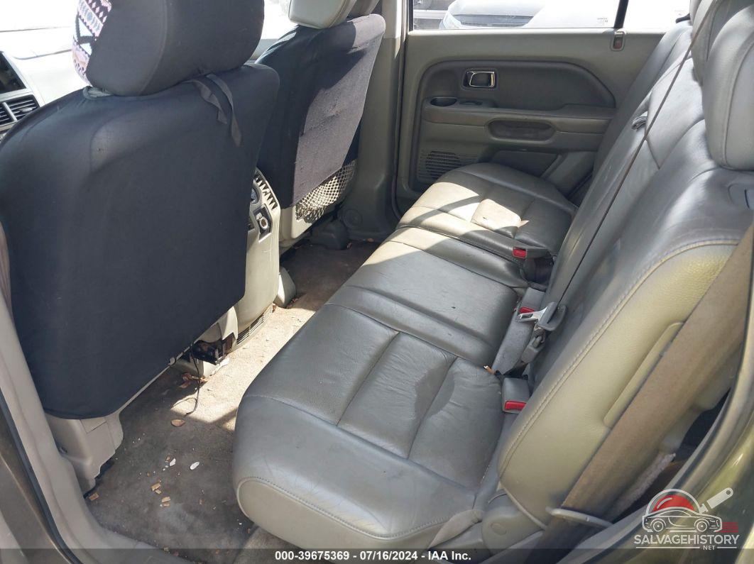 2HKYF185X6H529698 2006 HONDA PILOT photo no. 7