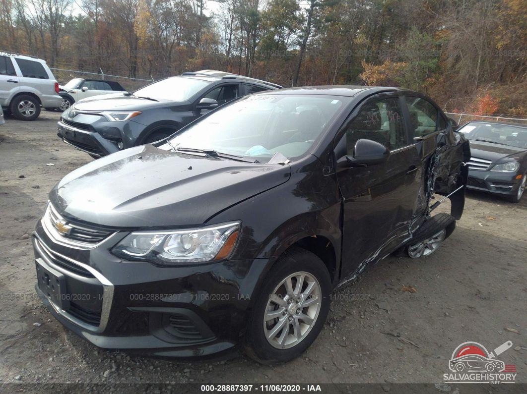 1G1JD5SB4K4142053 2019 CHEVROLET SONIC photo no. 2