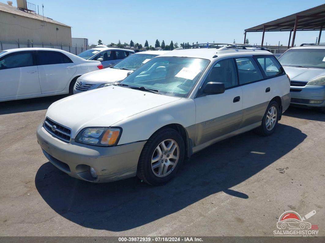 4S3BH665717640609 2001 SUBARU LEGACY photo no. 2