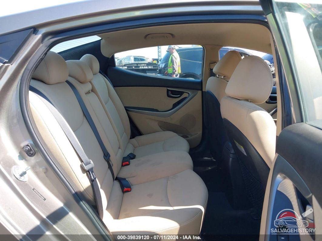 5NPDH4AE2DH440502 2013 HYUNDAI ELANTRA photo no. 8