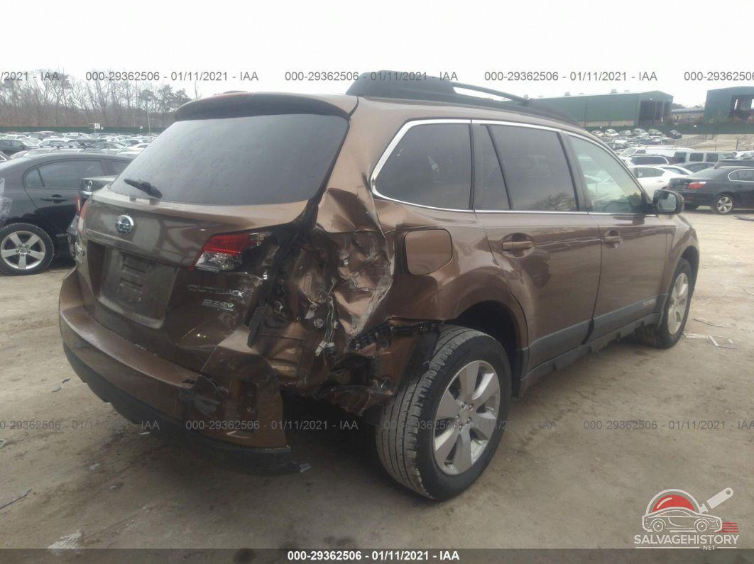 4S4BRBCC2C3297013 2012 SUBARU OUTBACK photo no. 4