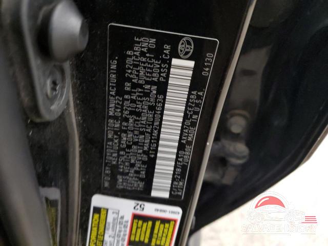 4T1G11AK2NU046636 2022 TOYOTA CAMRY photo no. 12