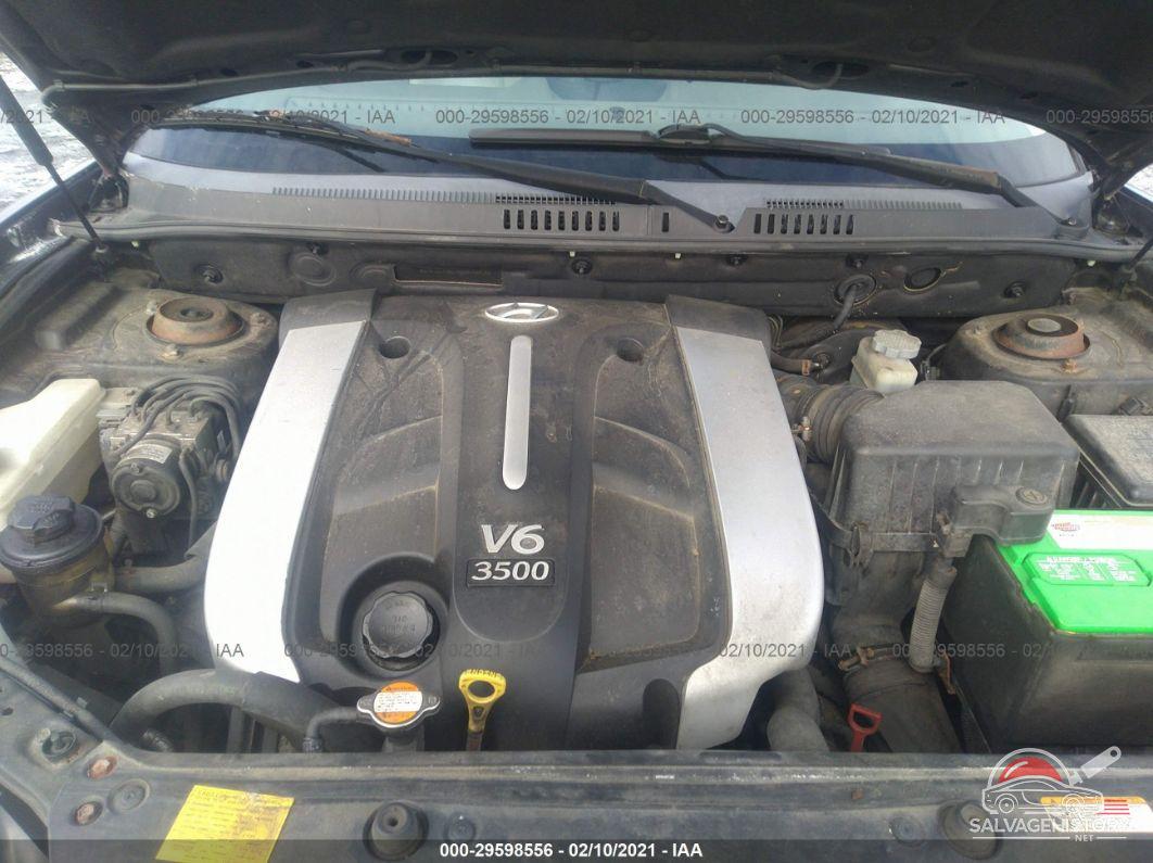 KM8SC73E76U070432 2006 HYUNDAI SANTA FE photo no. 10