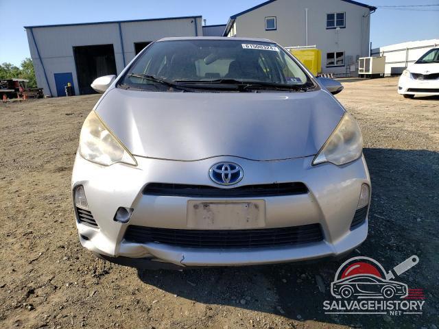 JTDKDTB34C1525440 2012 TOYOTA PRIUS photo no. 5