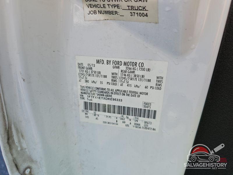 1FTFX1ETXDKE95333 2013 FORD F-150 photo no. 20