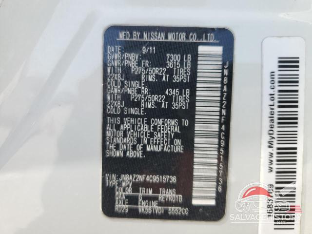 JN8AZ2NF4C9515736 2012 INFINITI QX56 photo no. 13
