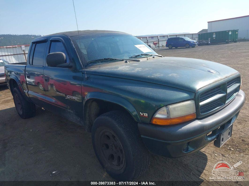 1B7GG2AN5YS666111 2000 DODGE DAKOTA photo no. 4