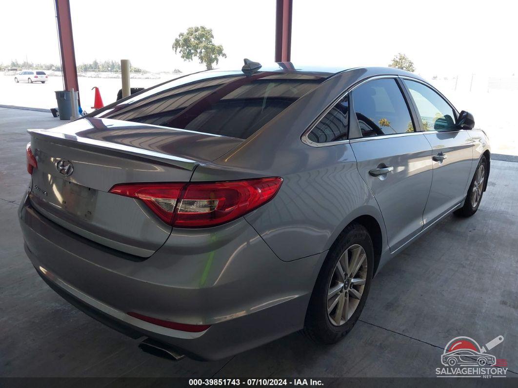 5NPE24AF8GH320190 2016 HYUNDAI SONATA photo no. 4
