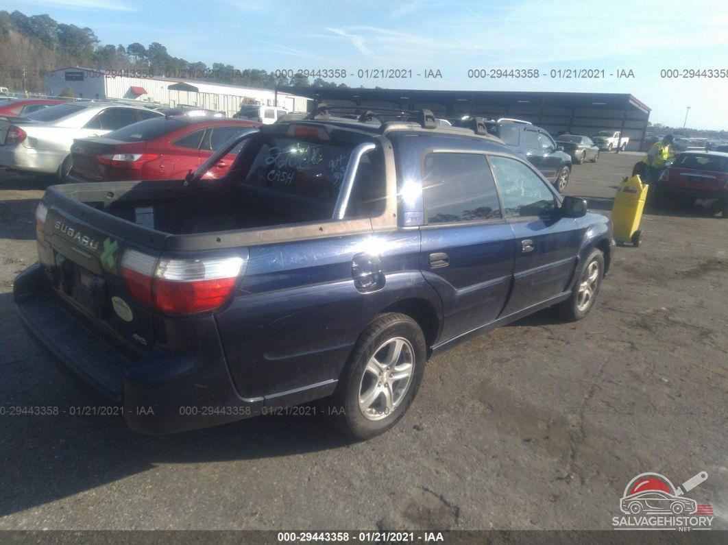 4S4BT62C157103464 2005 SUBARU BAJA (NATL) photo no. 4