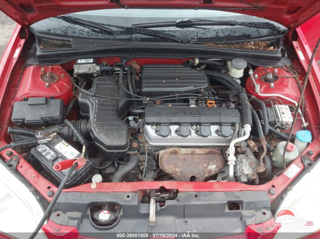 1HGEM22032L054527 2002 HONDA CIVIC photo no. 10