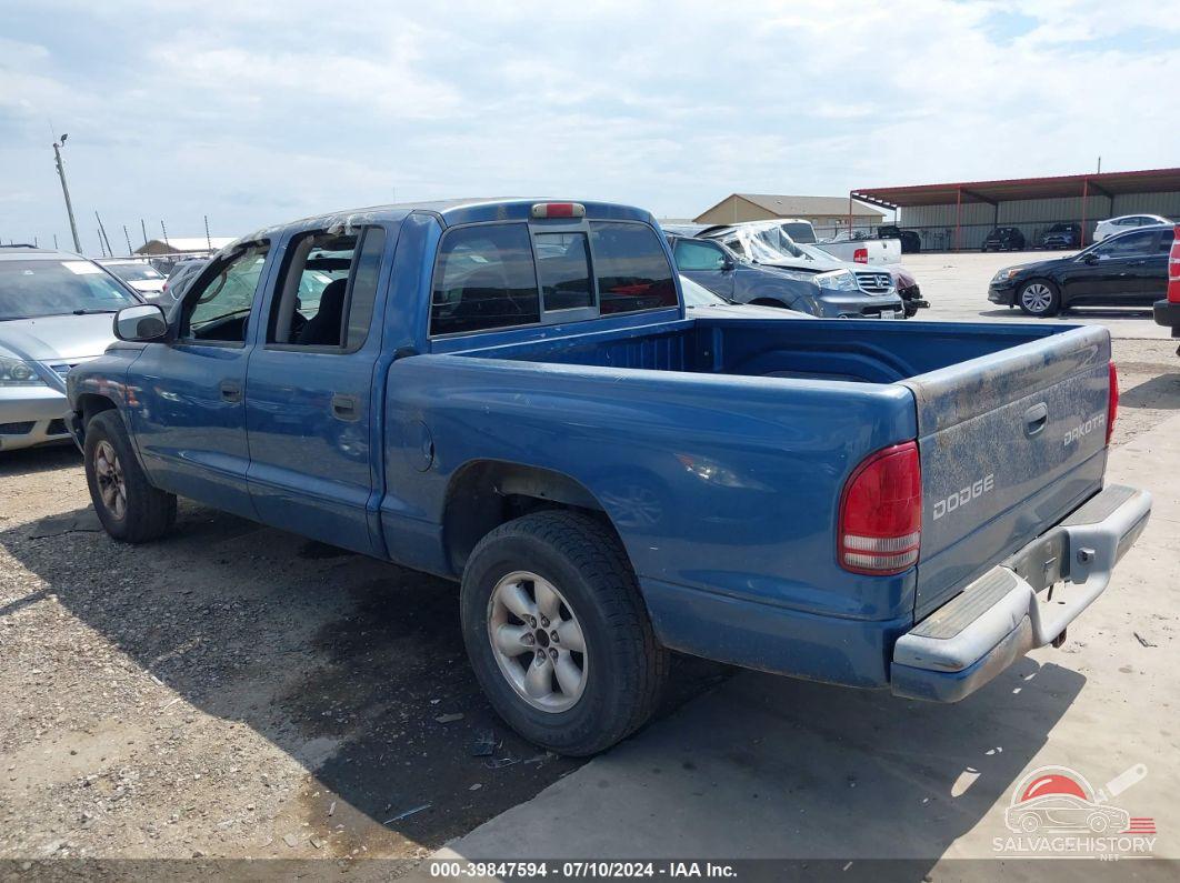 1D7HL38N53S100217 2003 DODGE DAKOTA photo no. 3