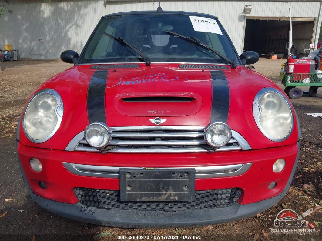 WMWRH33505TF85306 2005 MINI COOPER photo no. 6