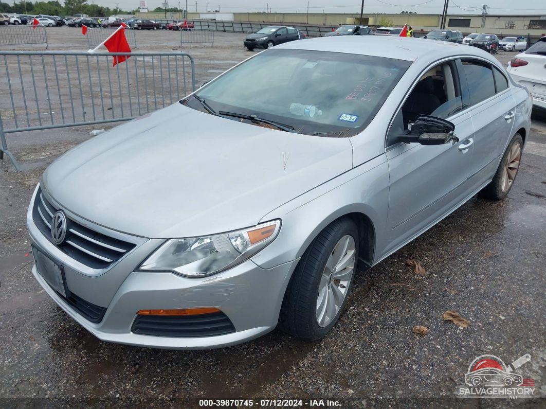 WVWMN7ANXBE717002 2011 VOLKSWAGEN CC photo no. 2