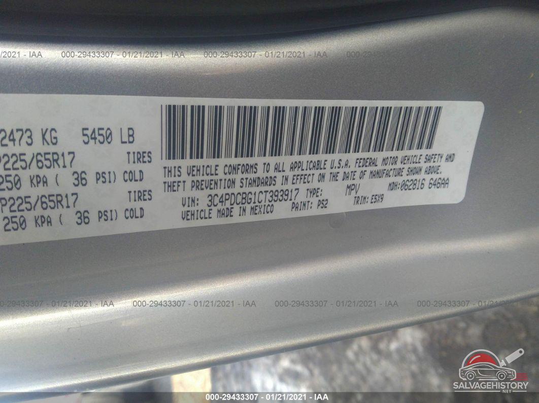 3C4PDCBG1CT393917 2012 DODGE JOURNEY photo no. 9
