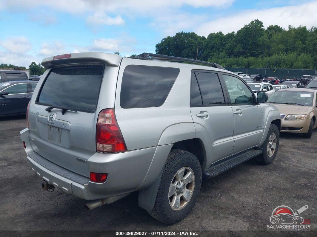 JTEBU14R248025903 2004 TOYOTA 4RUNNER photo no. 4