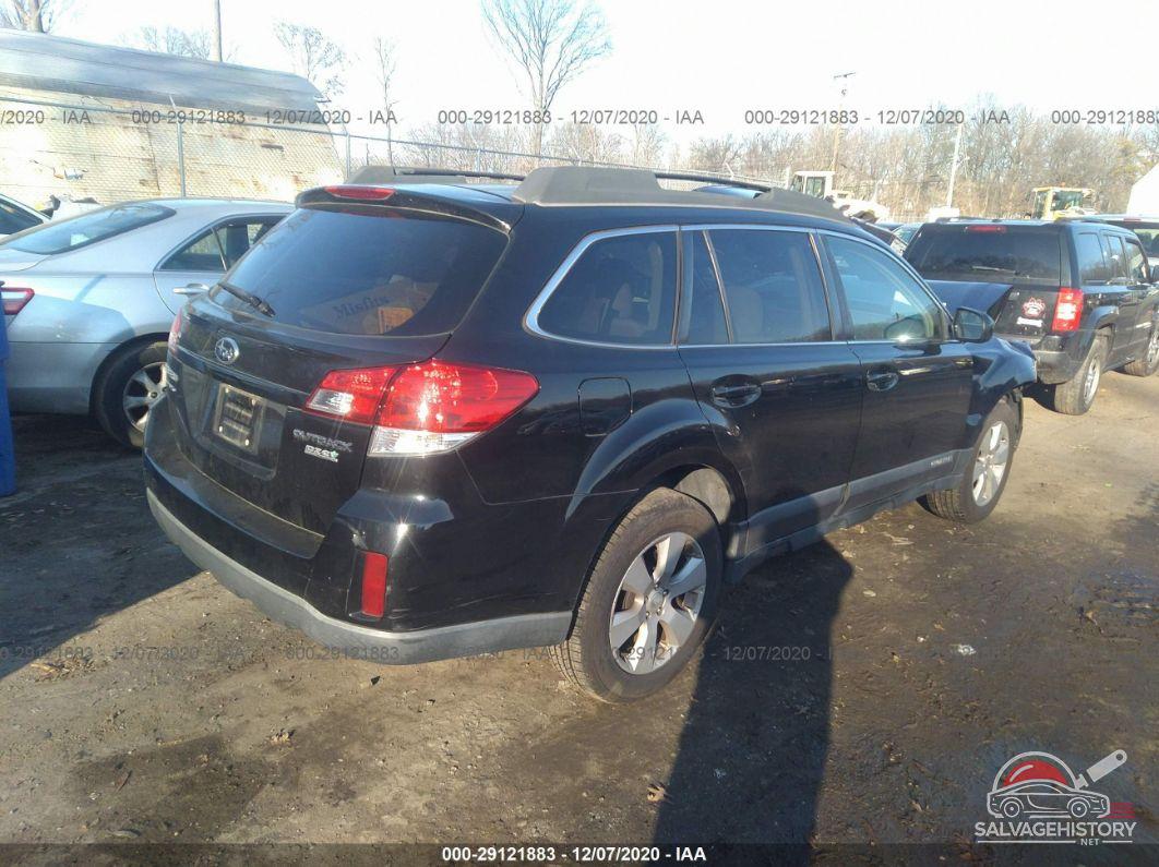 4S4BRBGC5B3311446 2011 SUBARU OUTBACK photo no. 4