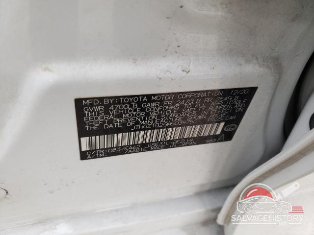 JTHGZ1B25M5039750 2021 LEXUS IS photo no. 12