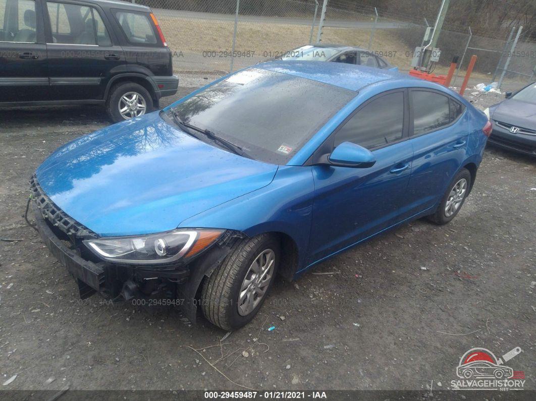 5NPD74LF4HH104820 2017 HYUNDAI ELANTRA photo no. 2