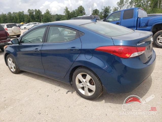 KMHDH4AE6DU955455 2013 HYUNDAI ELANTRA photo no. 2
