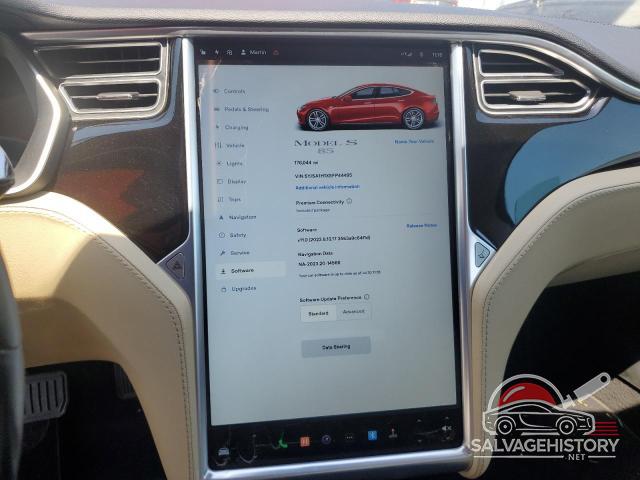 5YJSA1H1XEFP44495 2014 TESLA MODEL S photo no. 9