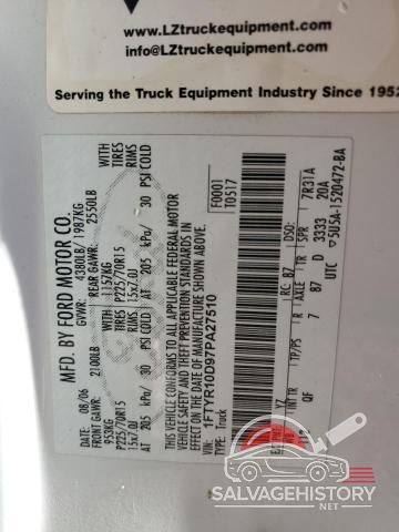 1FTYR10D97PA27510 2007 FORD RANGER photo no. 12