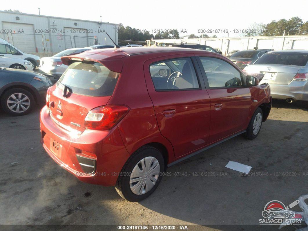 ML32A3HJ0KH012421 2019 MITSUBISHI MIRAGE photo no. 4
