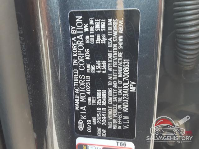 KNDJ23AU0L7008631 2020 KIA SOUL photo no. 10