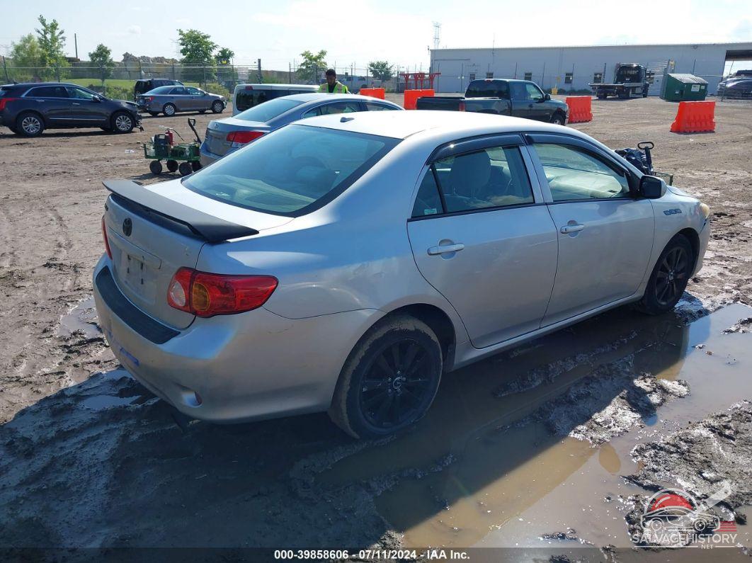 1NXBU40E69Z020870 2009 TOYOTA COROLLA photo no. 4