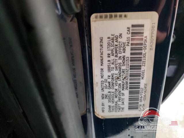 1NXBR32E03Z112153 2003 TOYOTA COROLLA photo no. 13