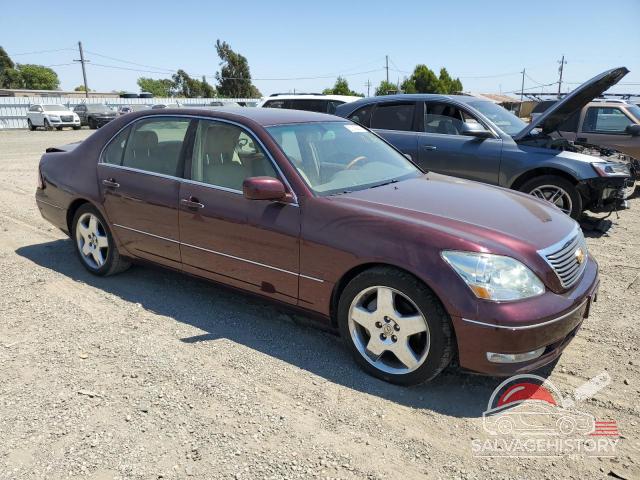 JTHBN36F755001498 2005 LEXUS LS430 photo no. 4