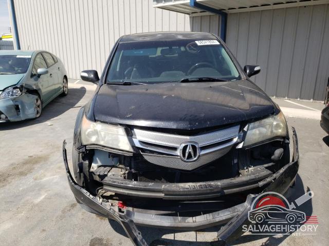 2HNYD28459H522555 2009 ACURA MDX photo no. 5