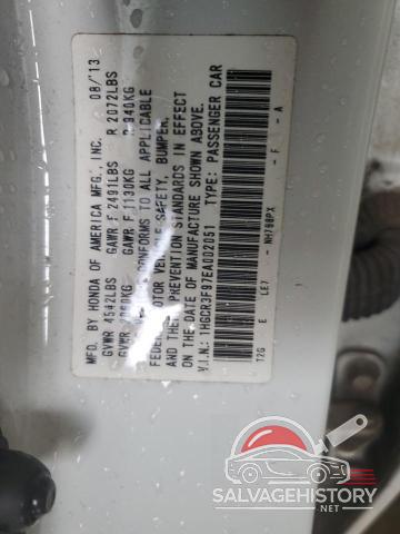 1HGCR3F97EA002051 2014 HONDA ACCORD photo no. 13