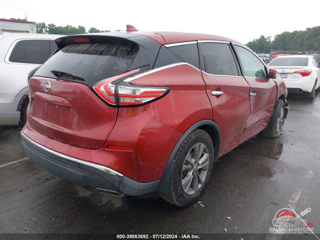 5N1AZ2MG0GN165570 2016 NISSAN MURANO photo no. 4