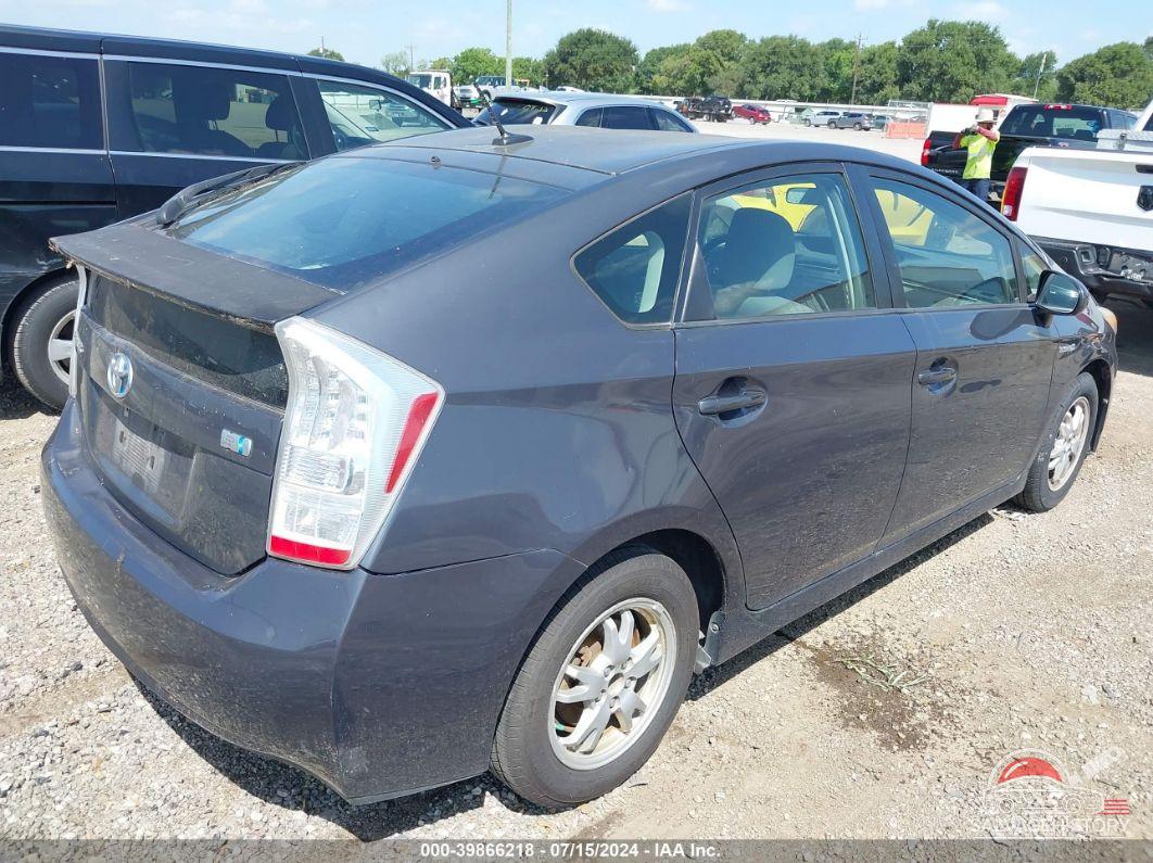 JTDKN3DU1A0217762 2010 TOYOTA PRIUS photo no. 4