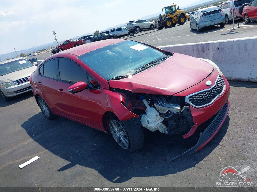 KNAFX4A62E5097886 2014 KIA FORTE photo no. 13